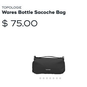 TOPOLOGIE Wares Bottle Sacoche Bag + Strap